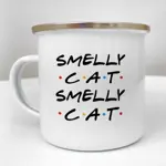 Smaltovaný hrnek Camper Smelly cat