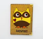 obal na cestovní pas sova