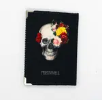 obal na cestovní pas lebka