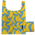 Skládací nákupní taška banány