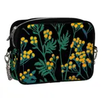 Kabelka na řetízku Cherie  Žluté květy