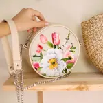 Kabelka tablet  Jemná kytice