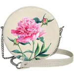 Kabelka tablet  Pivoňka na světlém pozadí