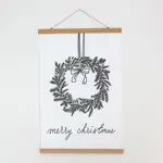 Látkový plakát na zeď  Merry Christmas
