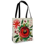 Textilní taška Tenderness Mák – stylový shopper na zip