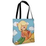 Textilní taška Tenderness Malý princ – stylový shopper na zip
