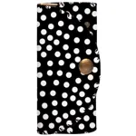 Klíčenka do kabelky – barevná kapsička na klíče s karabinkami Puntíky 