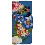 Klíčenka do kabelky – barevná kapsička na klíče s karabinkami Květiny