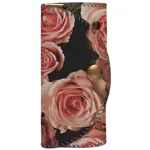 Klíčenka do kabelky – barevná kapsička na klíče s karabinkami Růže