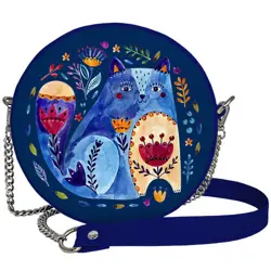 Kabelka tablet  Modrá kočka