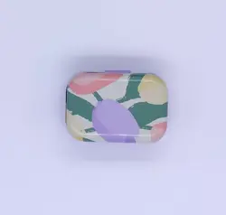 Plechová krabička tulipan