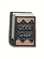 Odznak book babe smaltovaný připínáček