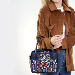 Dámská kabelka Kitto – sametový potisk Inspirace