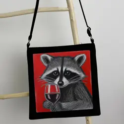 Kabelka Taystra Mýval se sklenicí