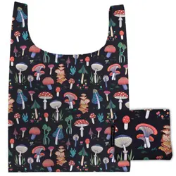 Skládací nákupní taška Houby