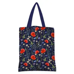 Kabelka original Vlčí máky, sedmikrásky, chrpy