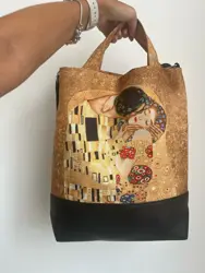 Kabelka city Polibek. Gustav Klimt