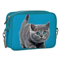 Kabelka na řetízku Cherie Šedé kotě