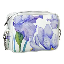 Kabelka na řetízku Cherie kosatce