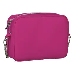 Kabelka na řetízku růžová