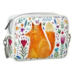 Kabelka na řetízku Cherie Liška na bílém pozadí