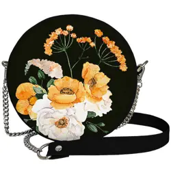 Kabelka tablet Žluté a bílé květy