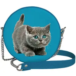 Kabelka tablet Šedá kočka