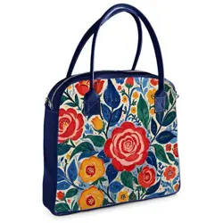  Kabelka s potiskem Oxford Stylizace květin