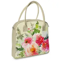  Kabelka s potiskem Oxford Lehkost v květinách
