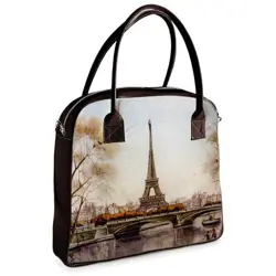  Kabelka s potiskem Oxford  Eiffelova věž, Paříž