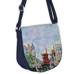 Kabelka saddle Moulin Rouge, Paříž