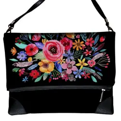 Kabelka pretty Malované květiny