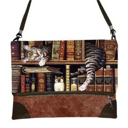 Kabelka pretty  Kočka v knihách