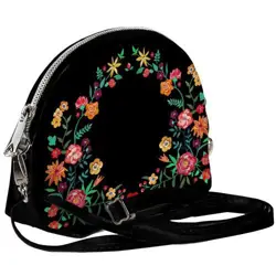 Mini kabelka  Coquette Květinový kruh