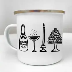 Smaltovaný hrnek Camper Odpočítávání do svátku