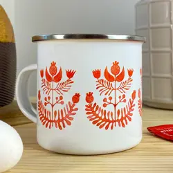 Smaltovaný hrnek Camper Kouzlo