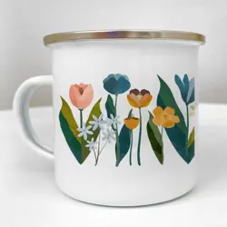 Smaltovaný hrnek Camper  Jaro kvete