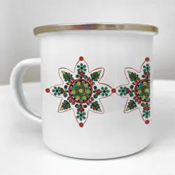 Smaltovaný hrnek Camper Hvězda