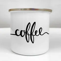 Smaltovaný hrnek Camper Kardiocoffee