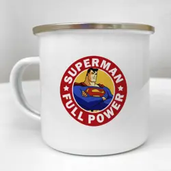 Smaltovaný hrnek Camper  Superman full power