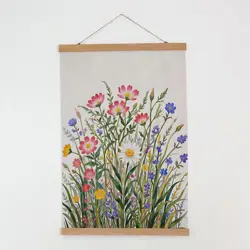 Látkový plakát na zeď  Garden flowers