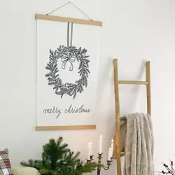 Látkový plakát na zeď  Merry Christmas