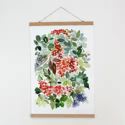 Látkový plakát na zeď Zimní nálada