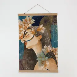 Látkový plakát na zeď Ženská krása