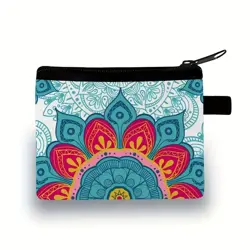 Kosmetická taštička nebo peněženka  mandala Barevná 