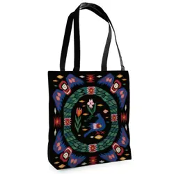 Textilní taška Tenderness Pod křídlem – stylový shopper na zip