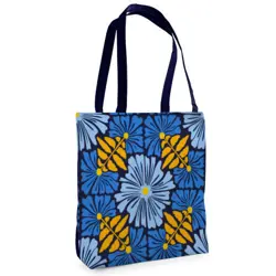 Textilní taška Tenderness Ornament – stylový shopper na zip