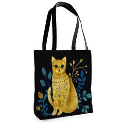 Textilní taška Tenderness Kočka – stylový shopper na zip