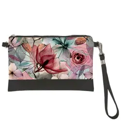 Malá kabelka přes rameno Květinový motiv