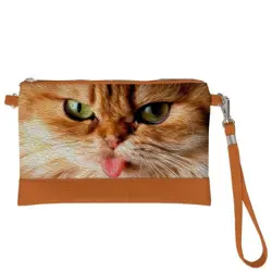 Malá kabelka přes rameno Červená kočka